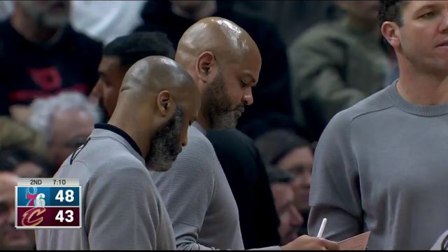 【2024年02月13日】NBA常規(guī)賽:76人vs騎士第2節(jié)英文原聲錄像回放