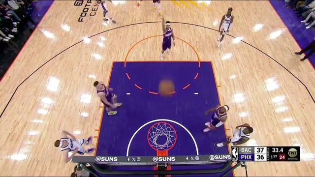 【2024年02月14日】NBA常規(guī)賽：國王vs太陽第1節(jié)中文解說錄像回放