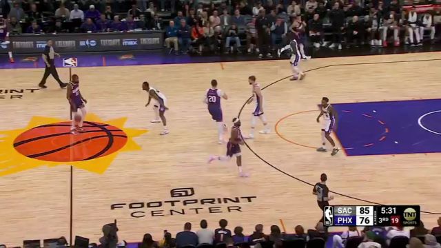 【2024年02月14日】NBA常規(guī)賽：國王vs太陽第3節(jié)英文原聲錄像回放