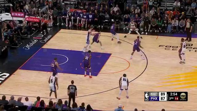 【2024年02月14日】NBA常規(guī)賽：國王vs太陽第3節(jié)中文解說錄像回放