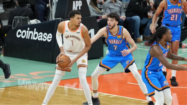 【2024年02月15日 馬刺vs獨(dú)行俠集錦】NBA官宣新秀榜：文班亞馬6連榜首，切特第二，勇士19號秀波杰姆升第四