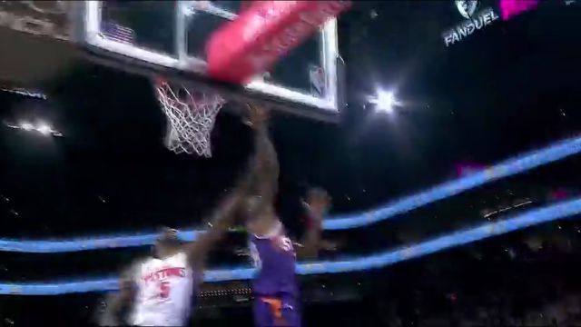 【2024年02月15日】NBA常規(guī)賽:活塞vs太陽第1節(jié)英文原聲錄像回放