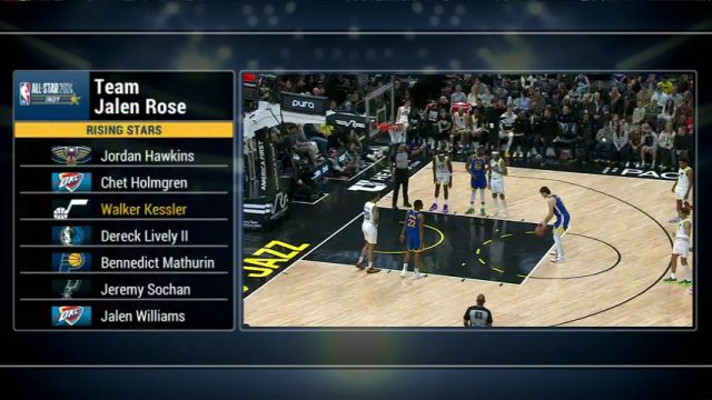【2024年02月16日】NBA常規(guī)賽：勇士vs爵士第2節(jié)中文解說錄像回放