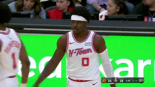 【2024年02月24日】NBA常規(guī)賽：太陽vs火箭第1節(jié)中文解說錄像回放