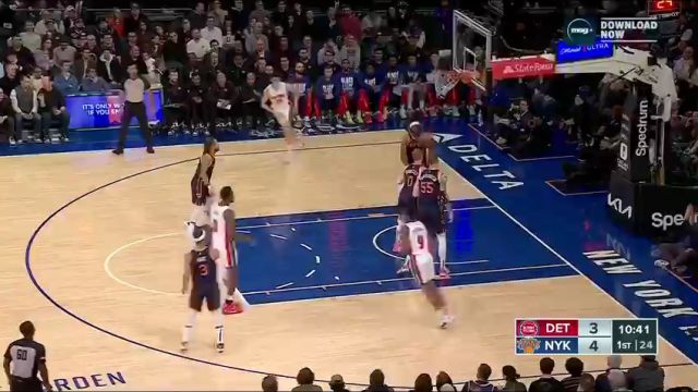 【2024年02月27日】 NBA常規(guī)賽:活塞vs尼克斯第1節(jié)中文解說(shuō)錄像回放