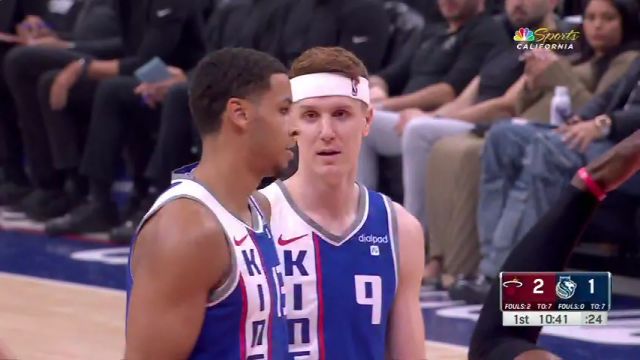 【2024年02月27日】NBA常規(guī)賽：熱火vs國王第1節(jié)中文解說錄像回放