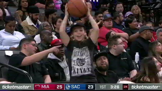 【2024年02月27日】NBA常規(guī)賽：熱火vs國王第1節(jié)英文原聲錄像回放