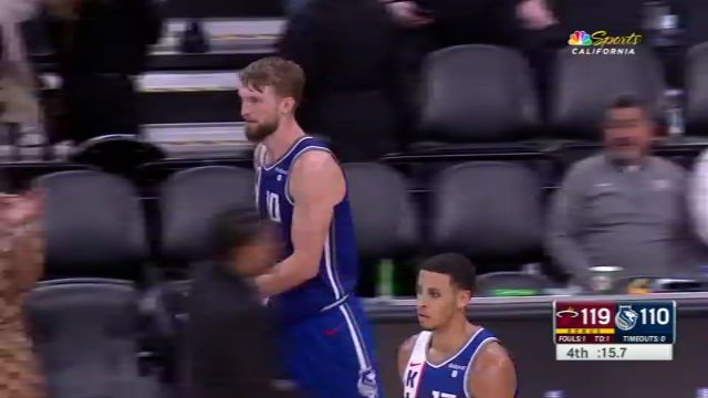 【2024年02月27日】NBA常規(guī)賽：熱火vs國王第4節(jié)英文原聲錄像回放