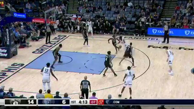 【2024年02月27日】NBA常規(guī)賽:籃網(wǎng)vs灰熊第1節(jié)中文解說錄像回放