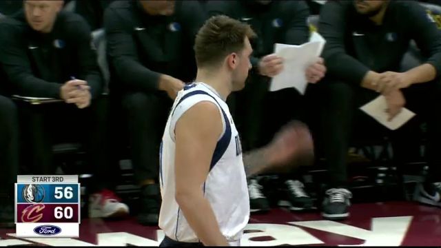 【2024年02月28日】NBA常規(guī)賽：獨行俠vs騎士第3節(jié)英文原聲錄像回放