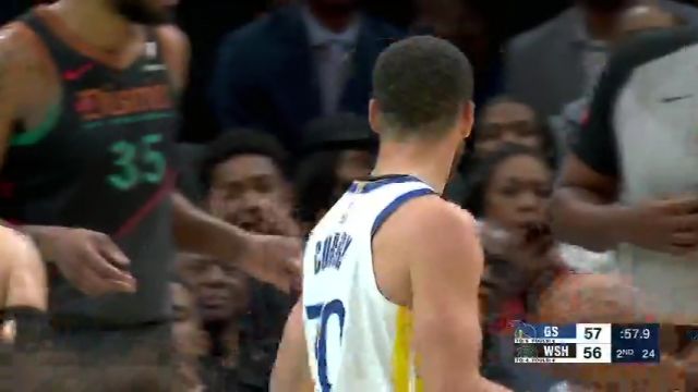【2024年02月28日】NBA常規(guī)賽：勇士vs奇才第2節(jié)中文解說錄像回放