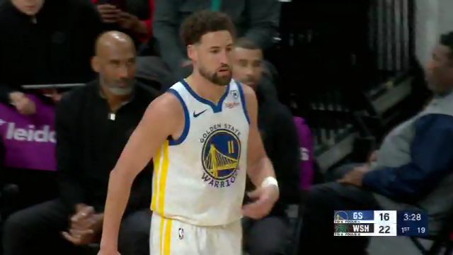 【2024年02月28日】NBA常規(guī)賽：勇士vs奇才第1節(jié)中文解說錄像回放