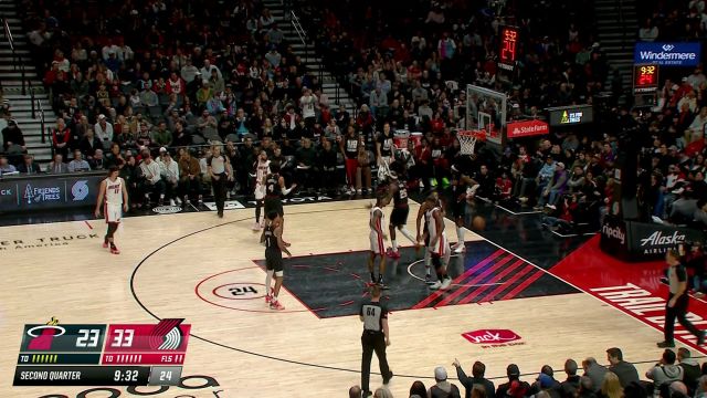 【2024年02月28日 熱火vs開(kāi)拓者集錦】一招鮮吃遍天 巴特勒連續(xù)背轉(zhuǎn)上籃連得4分