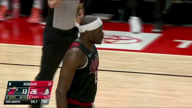 【2024年02月28日】NBA常規(guī)賽:熱火vs開拓者第1節(jié)中文解說錄像回放
