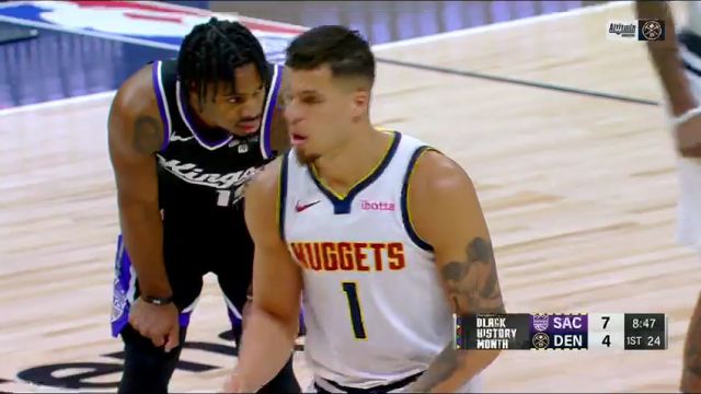 【2024年02月29日】NBA常規(guī)賽：國(guó)王vs掘金第1節(jié)中文解說(shuō)錄像回放