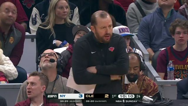 【2024年03月04日】NBA常規(guī)賽：尼克斯vs騎士第1節(jié)英文原聲錄像回放