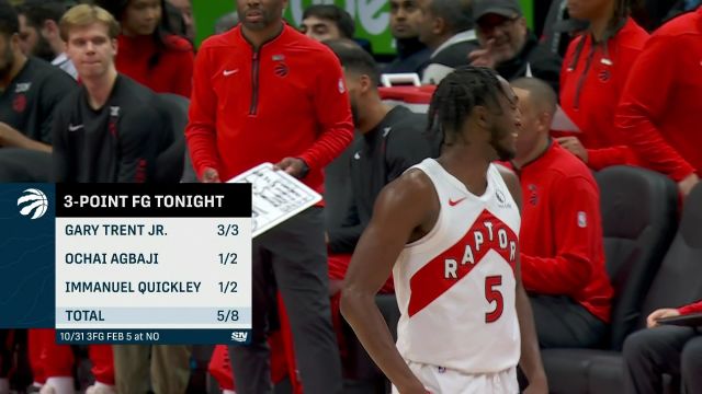 【2024年03月06日】NBA常規(guī)賽:鵜鶘vs猛龍第1節(jié)英文原聲錄像回放