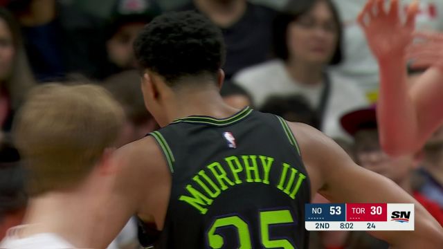 【2024年03月06日】NBA常規(guī)賽:鵜鶘vs猛龍第2節(jié)英文原聲錄像回放