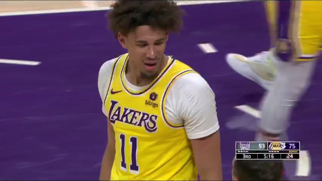 【2024年03月07日】NBA常規(guī)賽：國(guó)王vs湖人第3節(jié)中文解說(shuō)錄像回放