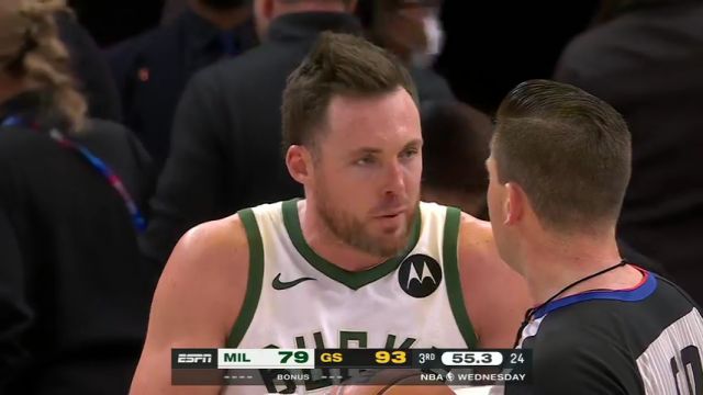 【2024年03月07日】NBA常規(guī)賽：雄鹿vs勇士第3節(jié)英文原聲錄像回放