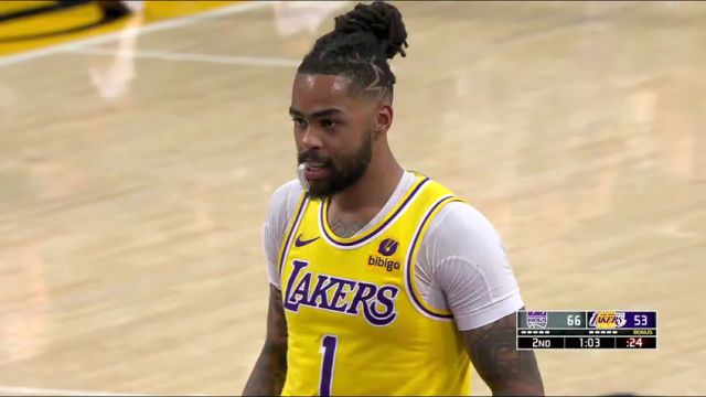 【2024年03月07日】NBA常規(guī)賽：國(guó)王vs湖人第2節(jié)英文原聲錄像回放