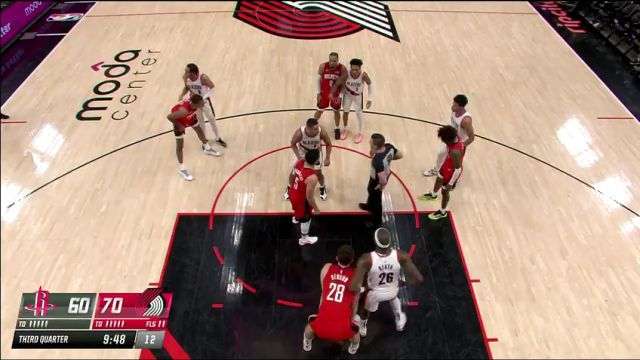 【2024年03月09日】NBA常規(guī)賽:火箭vs開拓者第3節(jié)英文原聲錄像回放