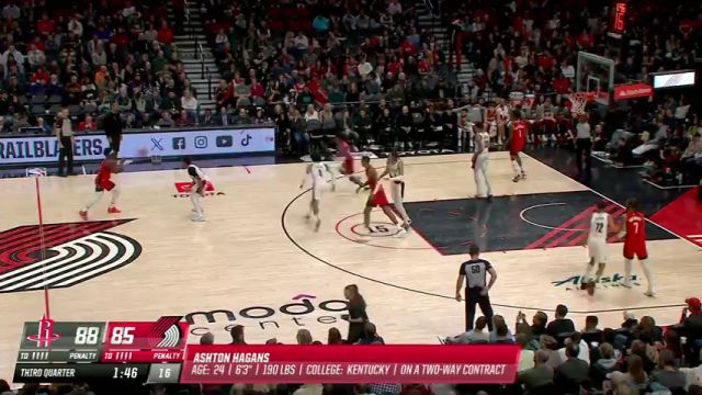 【2024年03月09日】NBA常規(guī)賽:火箭vs開拓者第3節(jié)中文解說錄像回放