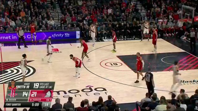 【2024年03月09日】NBA常規(guī)賽:火箭vs開拓者第1節(jié)英文原聲錄像回放