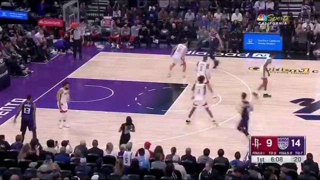 【2024年03月11日】 NBA常規(guī)賽:火箭vs國王第1節(jié)中文解說錄像回放