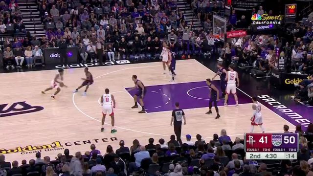 【2024年03月11日】 NBA常規(guī)賽:火箭vs國王第2節(jié)英文原聲錄像回放