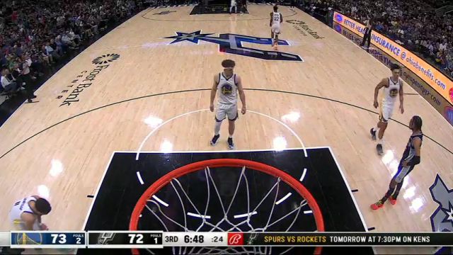 【2024年03月12日 勇士vs馬刺集錦】波杰絲滑轉(zhuǎn)身拿下打板2+1 TJD閃現(xiàn)籃下單臂砸扣一氣呵成