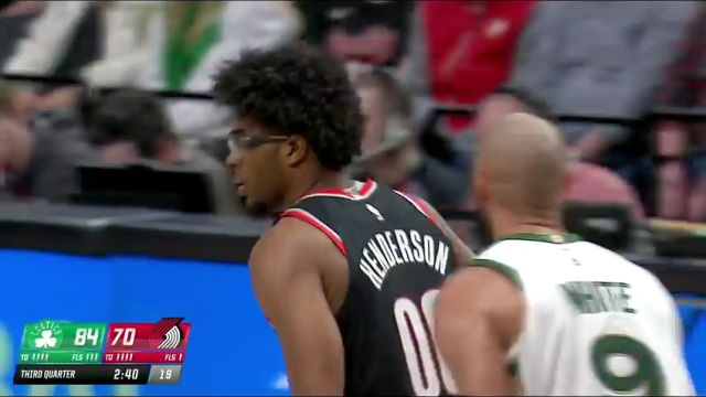 【2024年03月12日】NBA常規(guī)賽：凱爾特人vs開拓者第3節(jié)英文原聲錄像回放
