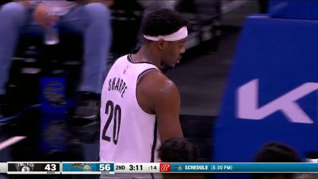 【2024年03月14日】NBA常規(guī)賽:籃網(wǎng)vs魔術(shù)第2節(jié)中文解說錄像回放