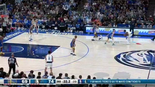 【2024年03月14日】NBA常規(guī)賽：勇士vs獨行俠第3節(jié)中文解說錄像回放