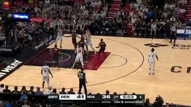 【2024年03月14日】NBA常規(guī)賽:掘金vs熱火第2節(jié)英文原聲錄像回放