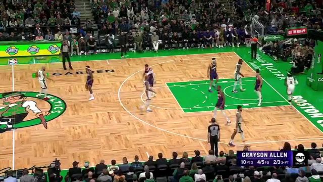 【2024年03月15日】NBA常規(guī)賽：太陽vs凱爾特人第3節(jié)英文原聲錄像回放