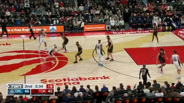 【2024年03月16日】NBA常規(guī)賽：魔術(shù)vs猛龍第2節(jié)中文解說錄像回放