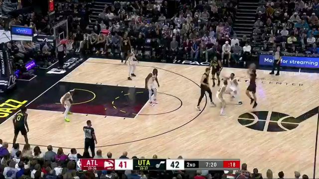 【2024年03月16日】NBA常規(guī)賽:老鷹vs爵士第2節(jié)英文原聲錄像回放