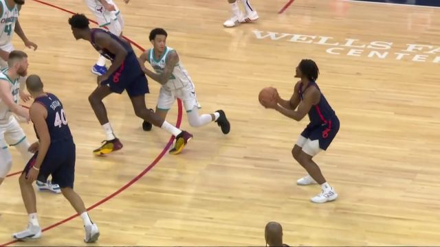 【2024年03月17日 黃蜂vs76人集錦】手感來了擋都擋不??！馬克西弧頂超遠(yuǎn)三分一桿進洞