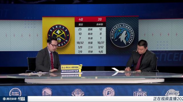 【2024年03月20日】NBA常規(guī)賽:掘金vs森林狼第2節(jié)中文解說錄像回放