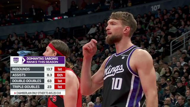 【2024年03月21日】NBA常規(guī)賽：國(guó)王vs猛龍第2節(jié)中文解說(shuō)錄像回放