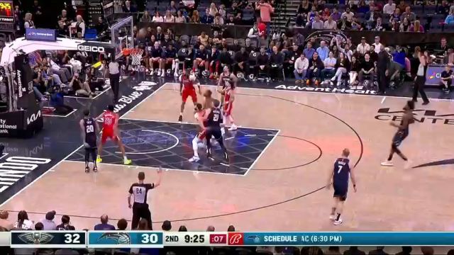 【2024年03月22日】NBA常規(guī)賽:鵜鶘vs魔術(shù)第2節(jié)中文解說錄像回放