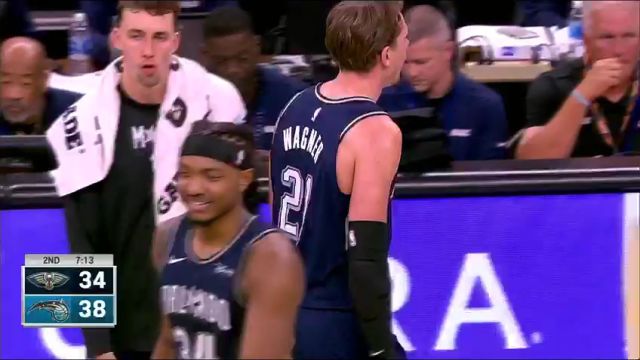 【2024年03月22日】NBA常規(guī)賽:鵜鶘vs魔術(shù)第2節(jié)英文原聲錄像回放