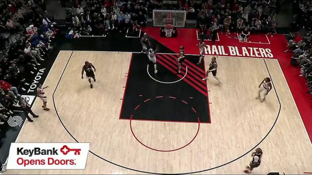 【2024年03月23日】NBA常規(guī)賽：快船vs開(kāi)拓者第2節(jié)英文原聲錄像回放