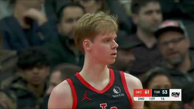 【2024年03月23日】NBA常規(guī)賽：雷霆vs猛龍第2節(jié)英文原聲錄像回放