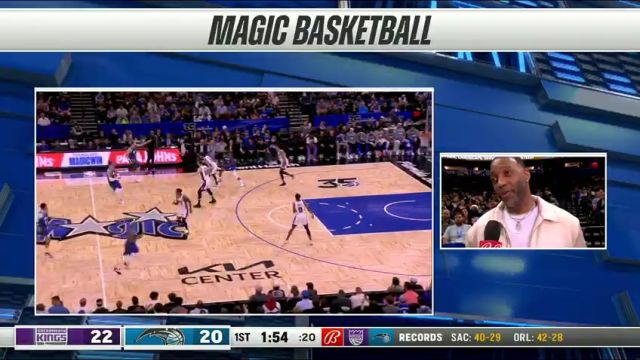【2024年03月24日】NBA常規(guī)賽：國(guó)王vs魔術(shù)第1節(jié)英文原聲錄像回放