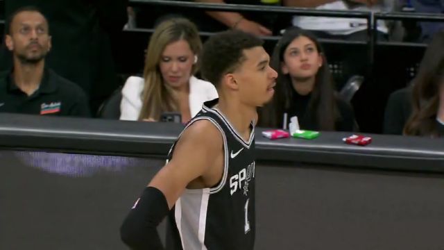 【2024年03月24日】NBA常規(guī)賽：太陽vs馬刺第3節(jié)中文解說錄像回放