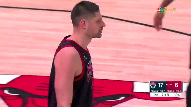 【2024年03月26日】NBA常規(guī)賽：奇才vs公牛第1節(jié)英文原聲錄像回放