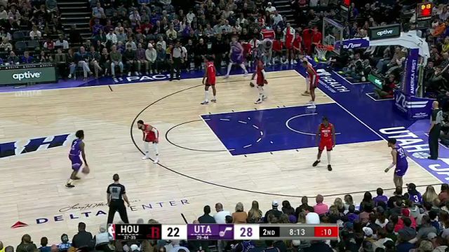 【2024年03月30日】NBA常規(guī)賽:火箭vs爵士第2節(jié)中文解說(shuō)錄像回放