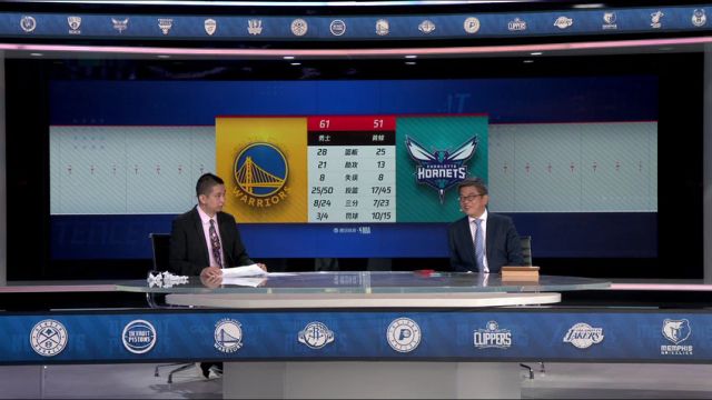 【2024年03月30日】NBA常規(guī)賽：勇士vs黃蜂第3節(jié)中文解說錄像回放